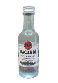 Bacardi Carta Blanca Ρούμι Mini 40% 50ml